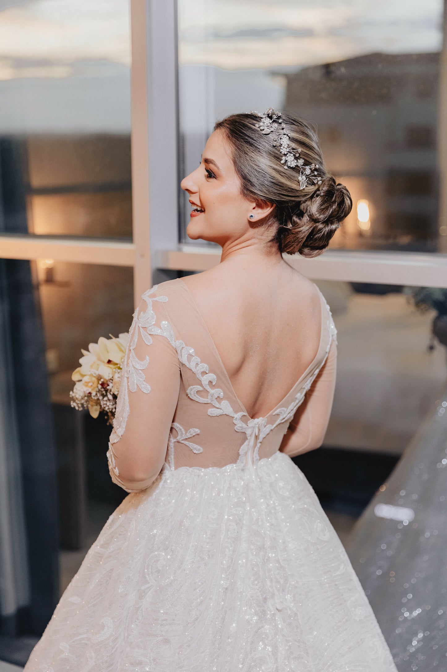 VESTIDO NOVIA- LIZETH CUETER