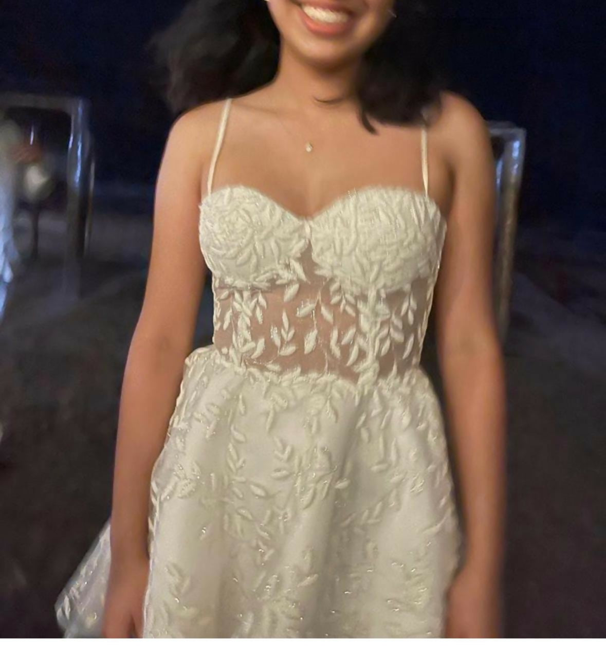 Vestido corto de novia - Erika Quizena