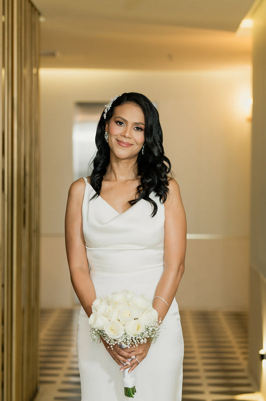 Vestido de Novia Civil - Adriana Villalobos