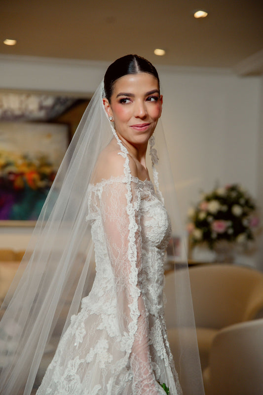 Vestido de novia - Amalin de Hazbún