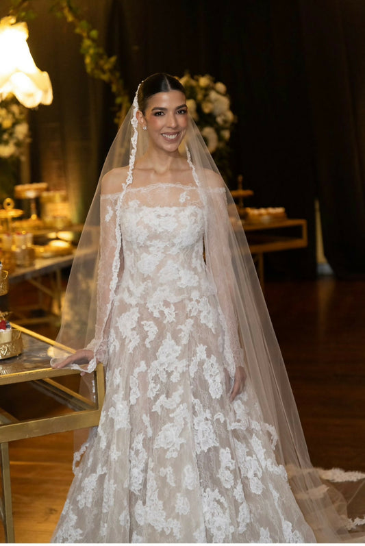 Vestido de novia - Amalin de Hazbún