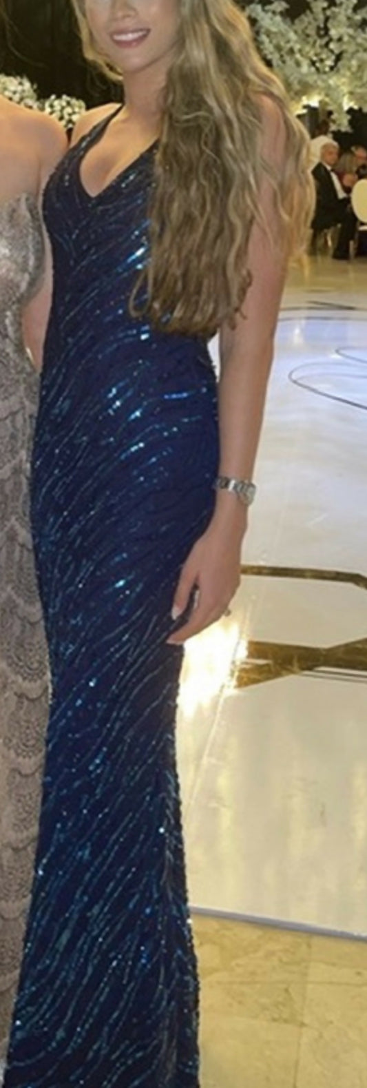Vestido de Fiesta Azul Rey - Diana Martinez