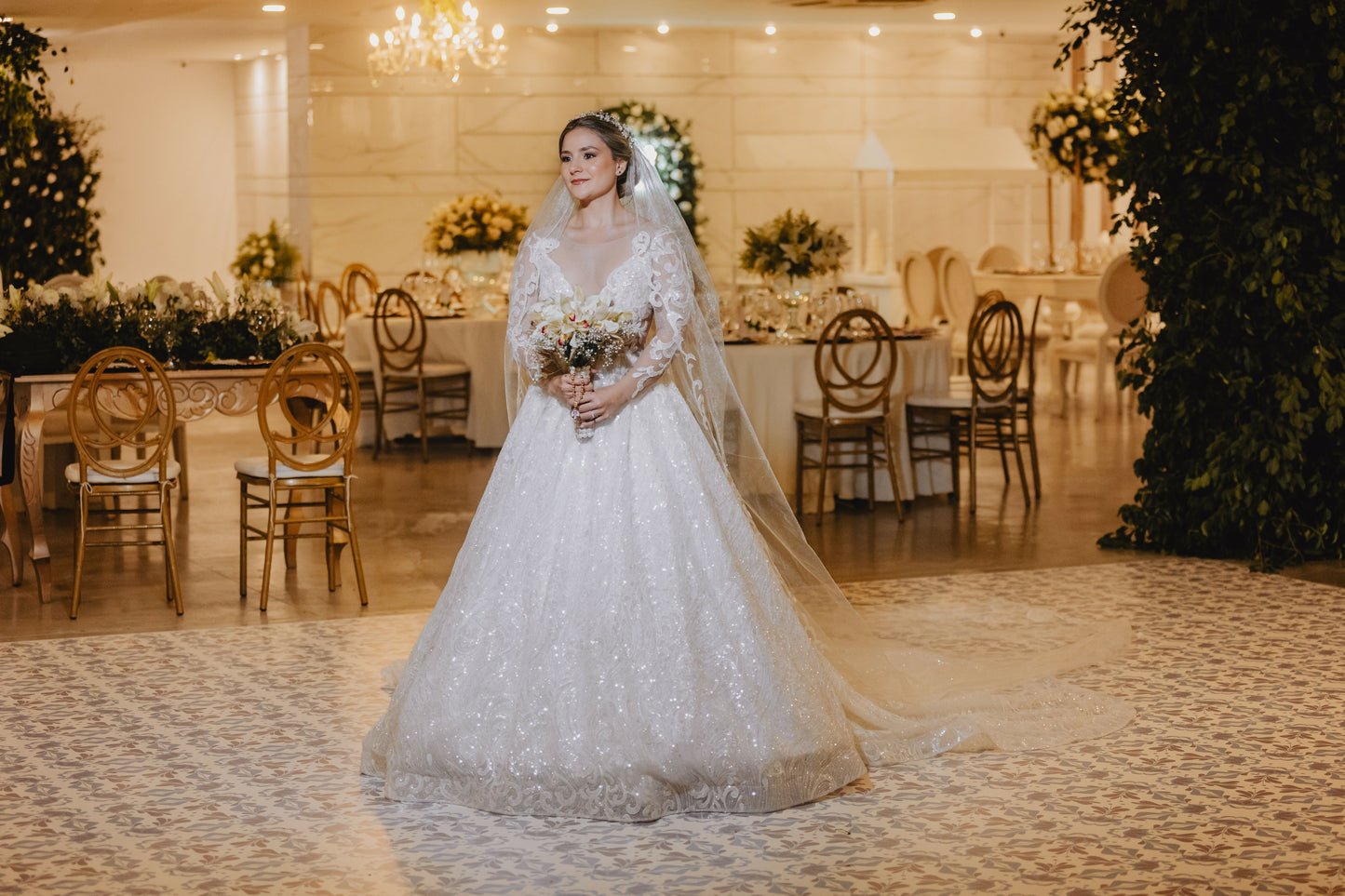 VESTIDO NOVIA- LIZETH CUETER