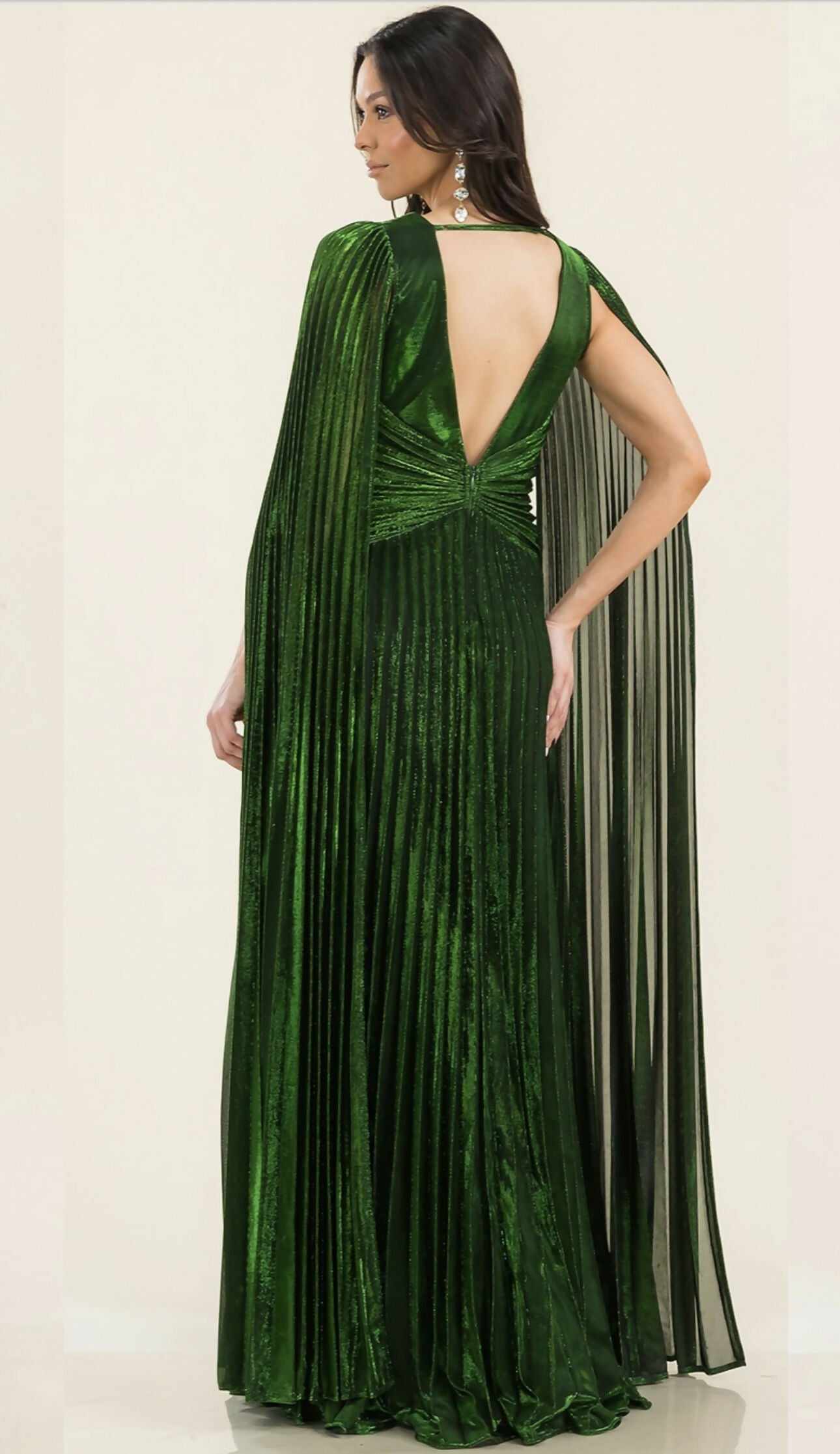 Vestido de Gala Verde Esmeralda –Paola Medina