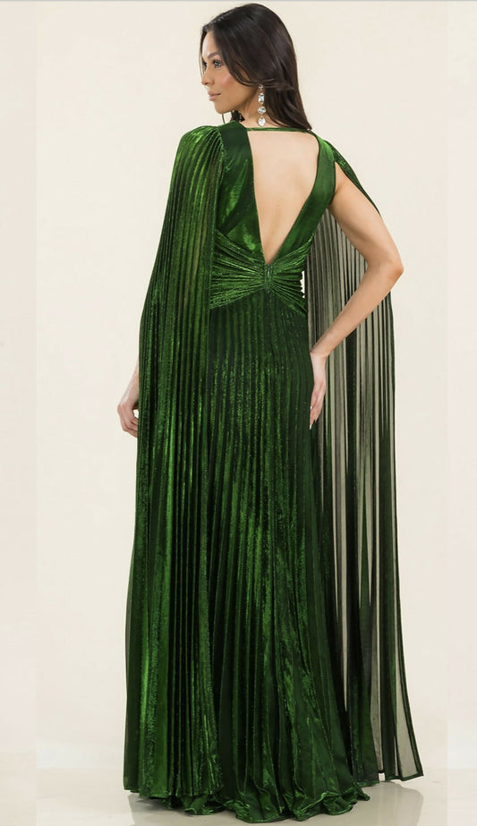 Vestido de Gala Verde Esmeralda –Paola Medina