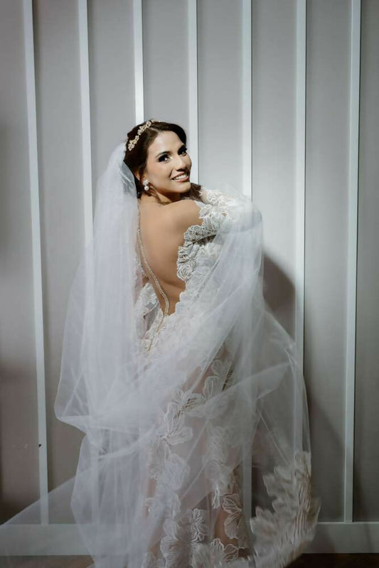 Vestido novia - Stephanie Villegas