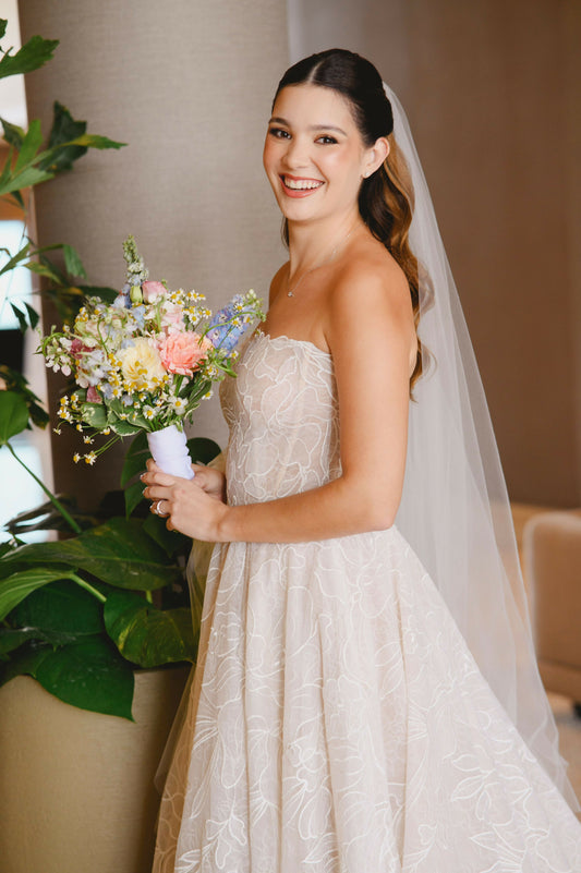 Vestido de Novia - Amalin de Hazbún
