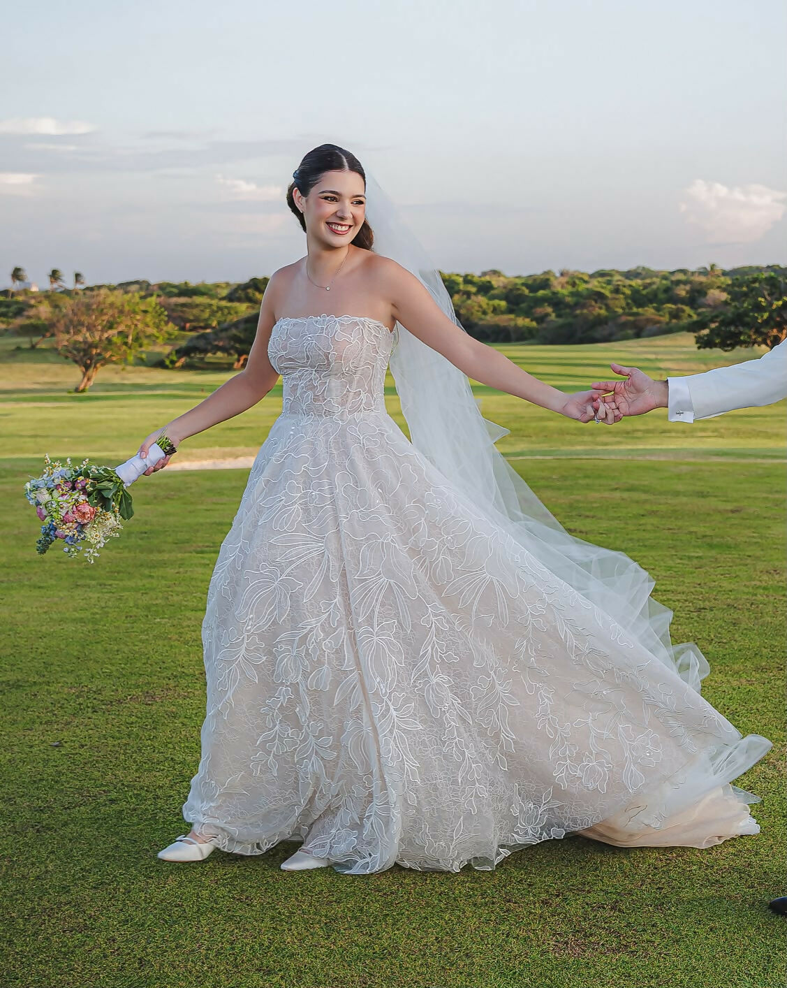 Vestido de Novia - Amalin de Hazbún