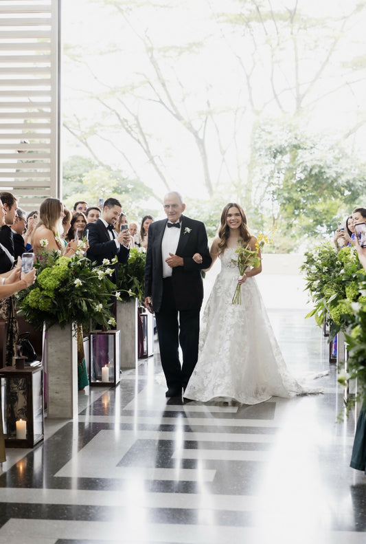 Vestido bordado - Beatriz Camacho