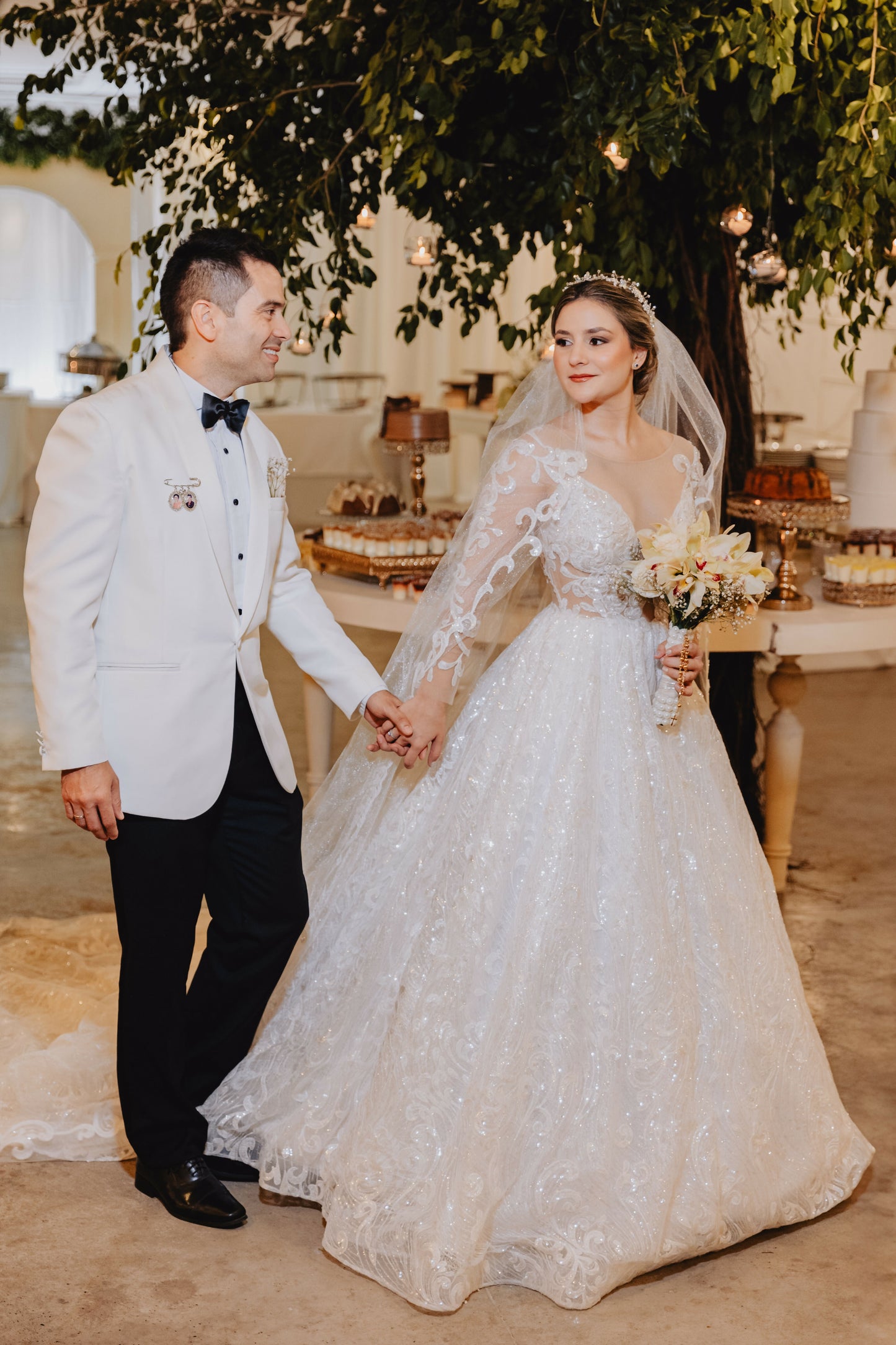VESTIDO NOVIA- LIZETH CUETER