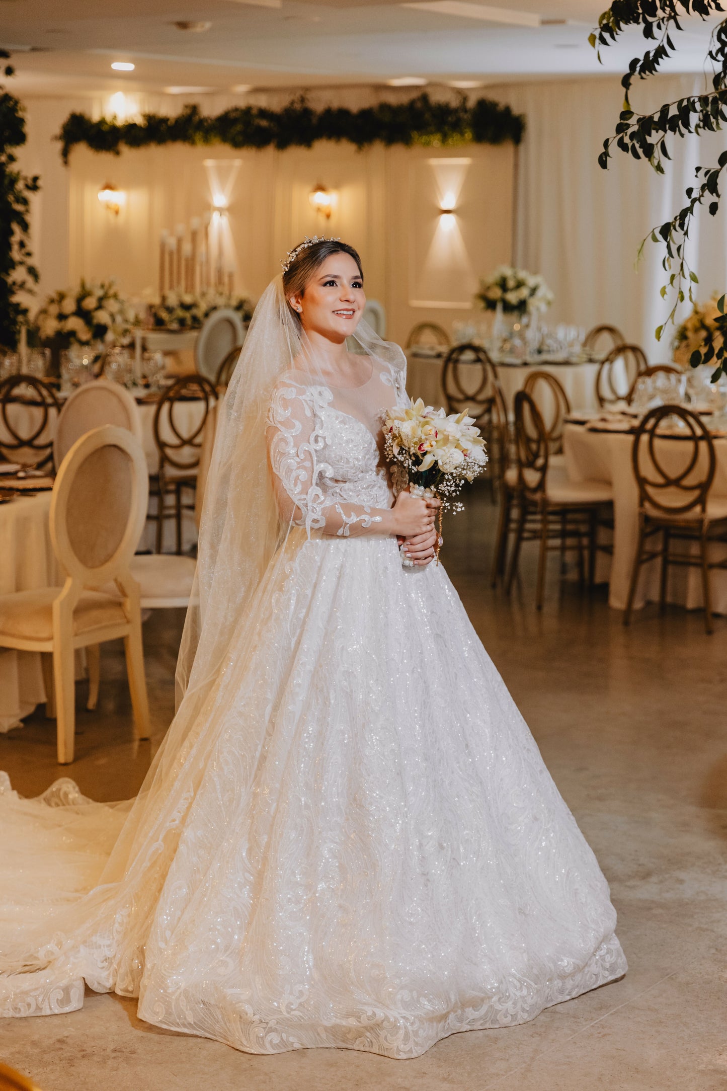 VESTIDO NOVIA- LIZETH CUETER