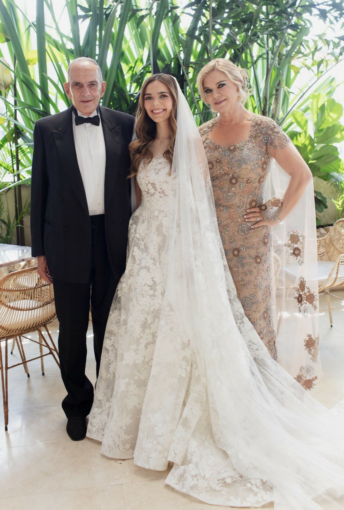 Vestido bordado - Beatriz Camacho