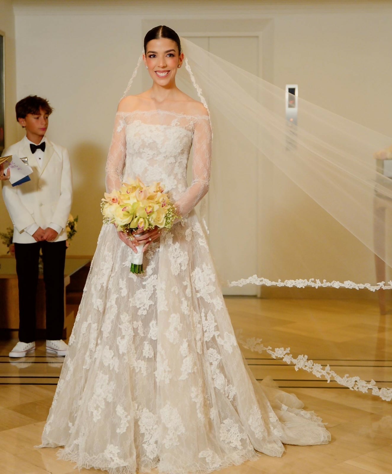 Vestido de novia - Amalin de Hazbún